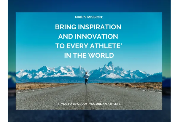 Nike's Mission and Voice