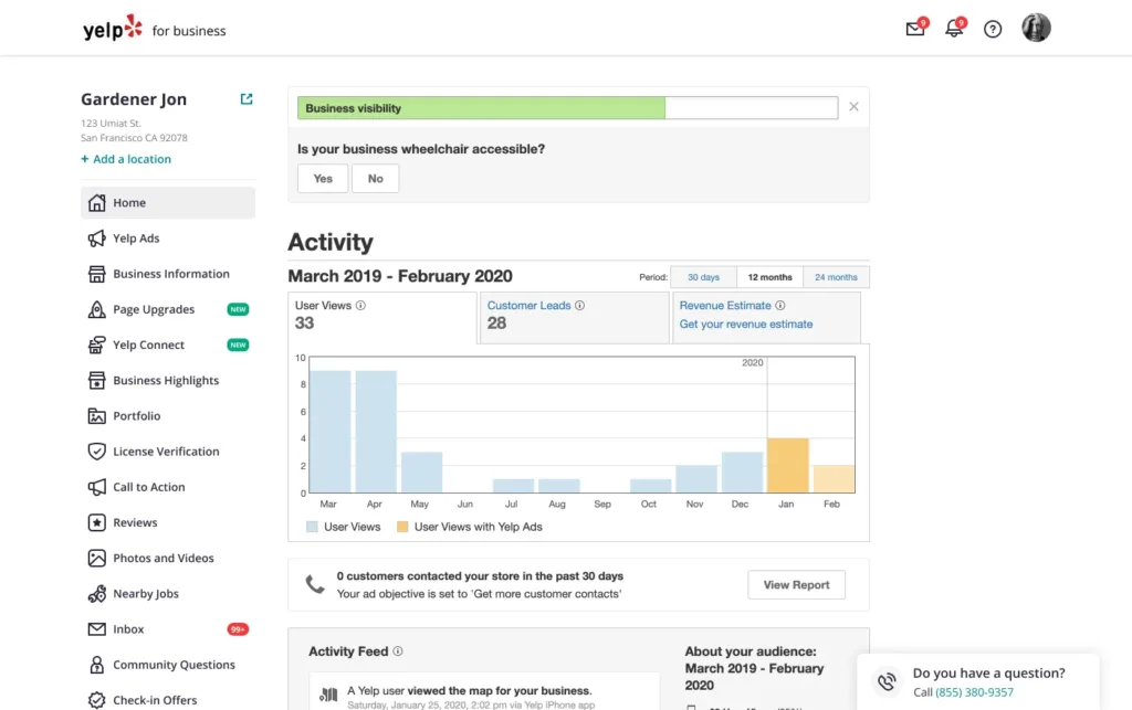New Yelp BizX Design