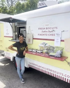 Biscuiteer Darienne and food truck Butter