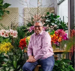 Nic Faitos, owner of Starbright Floral Design