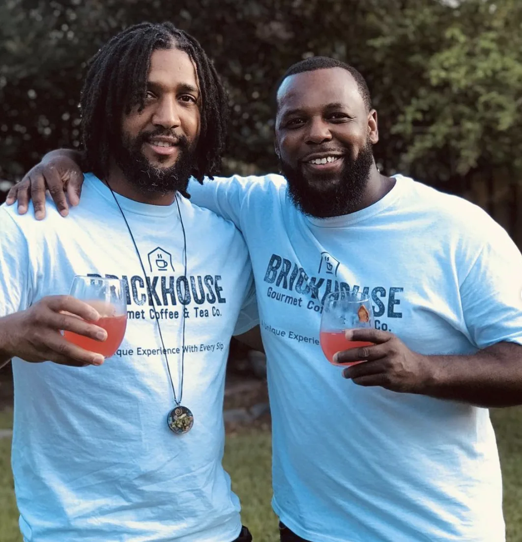 Business partners Akera Sellers and Derrick Holland of Brickhouse