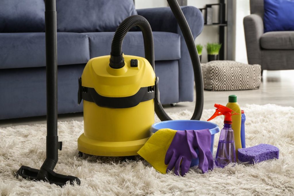 House cleaning supplies