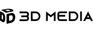 3D Media logo