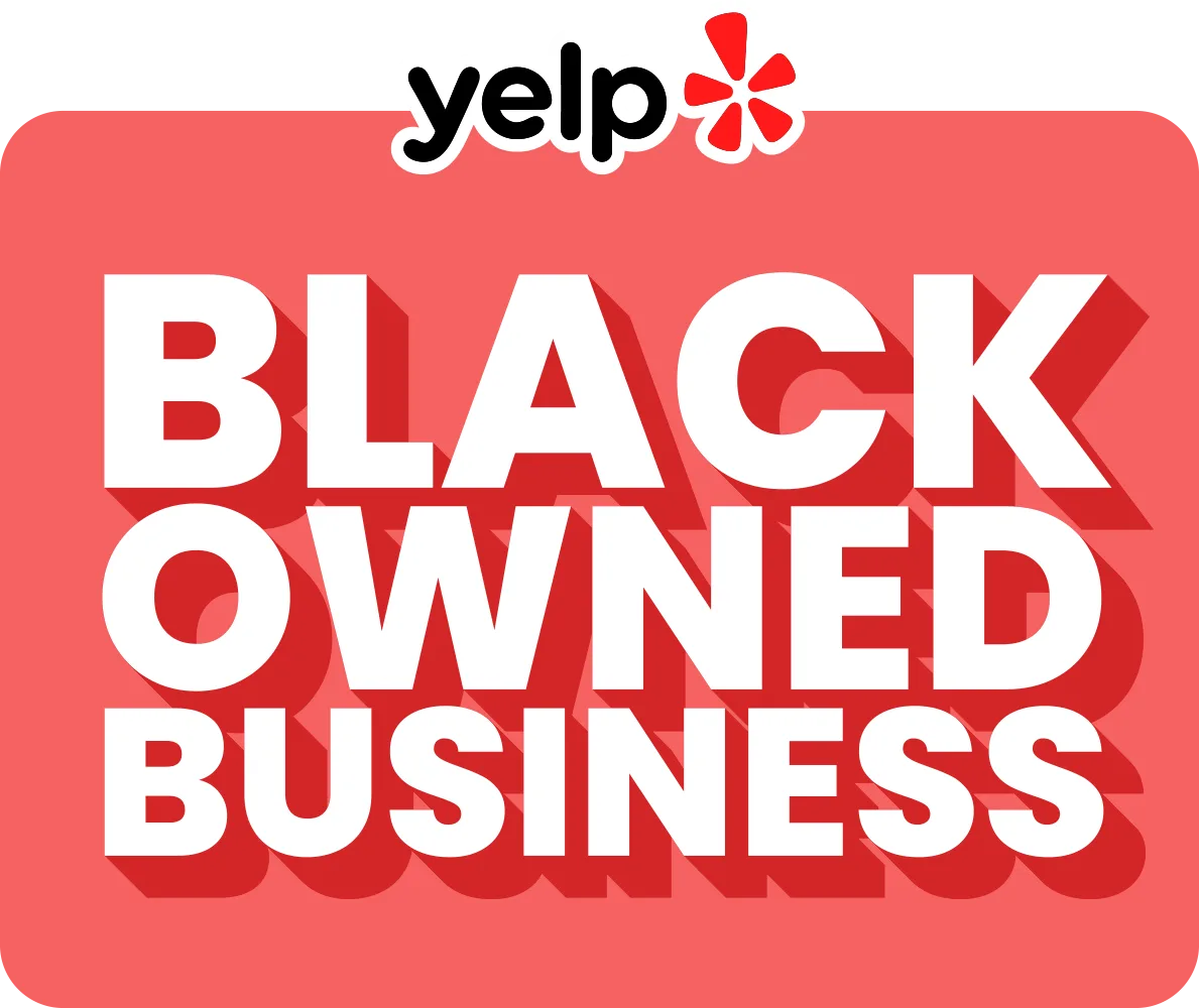 Black-owned business sticker