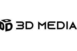 3D Media logo