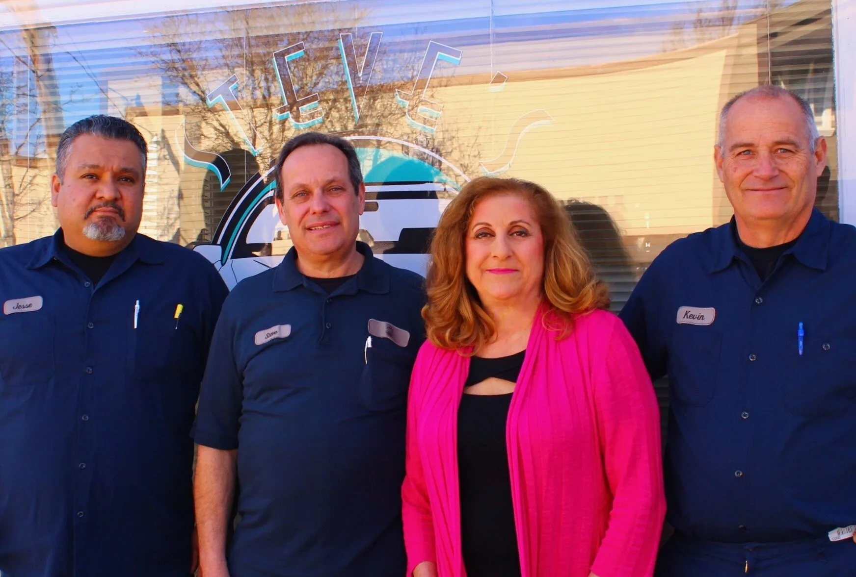 Photo of the team from Steve's Auto Care on Yelp (Steve is second from left)
