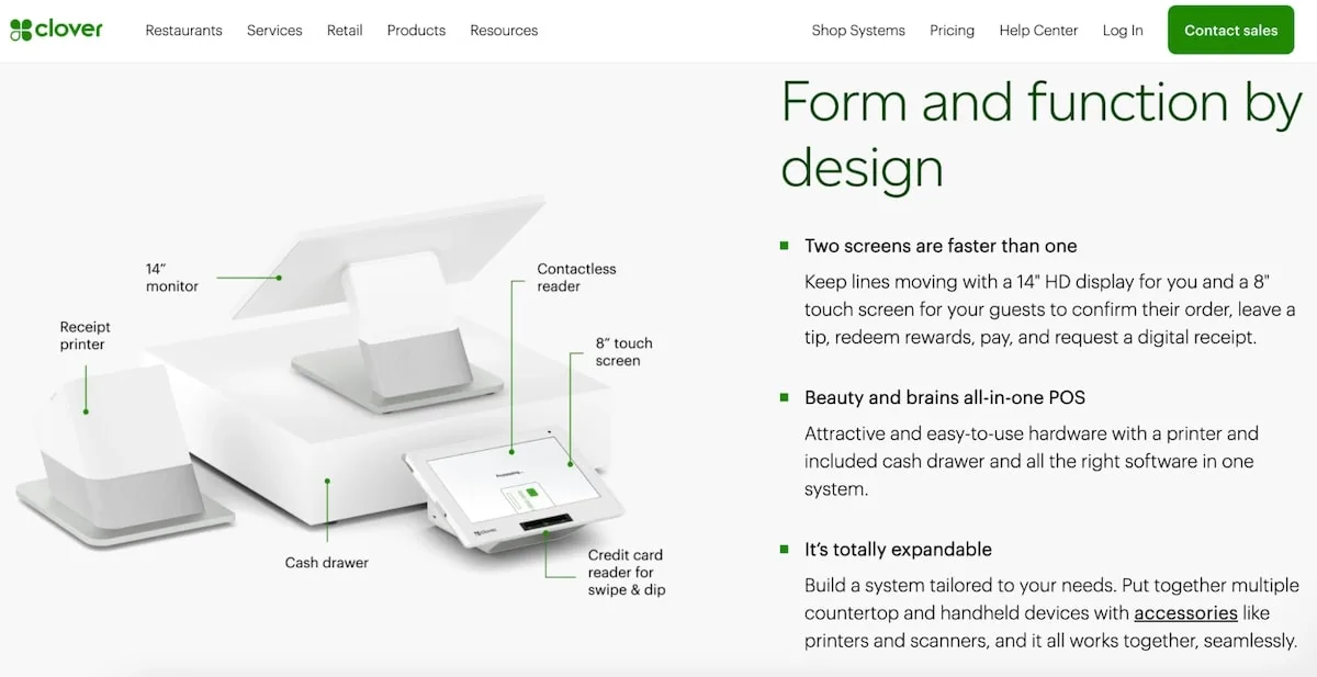 Clover’s POS machines