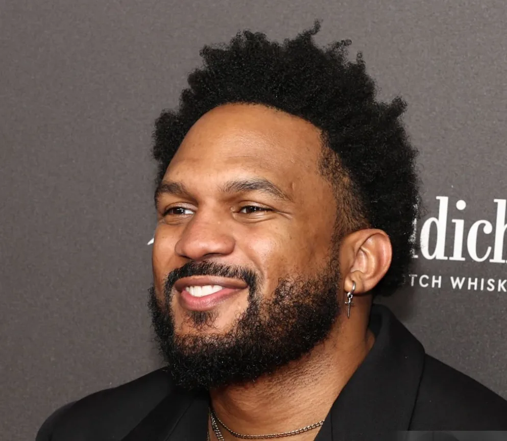 Photo of Kickstarter CEO Everette Taylor at a press event