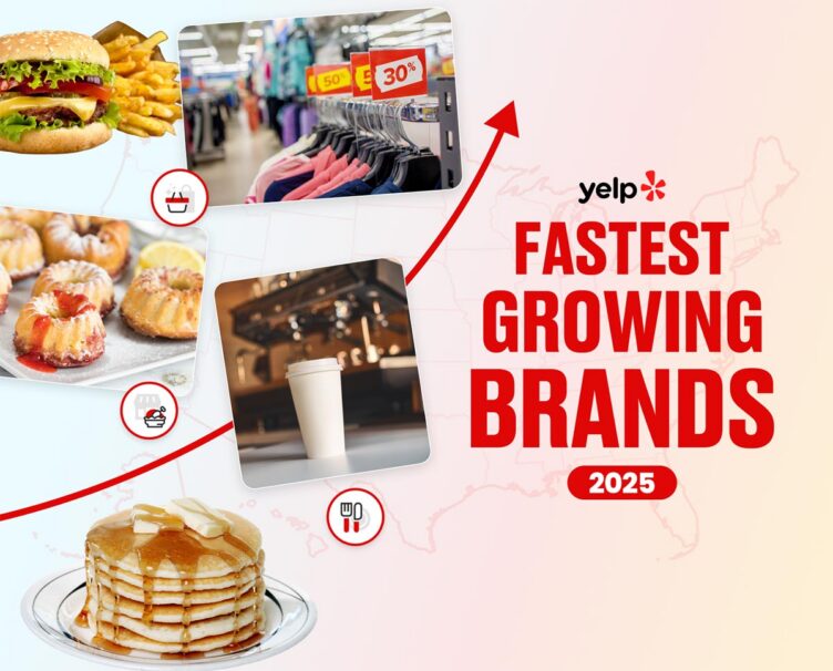 Yelp's Fastest Growing Brands 2025