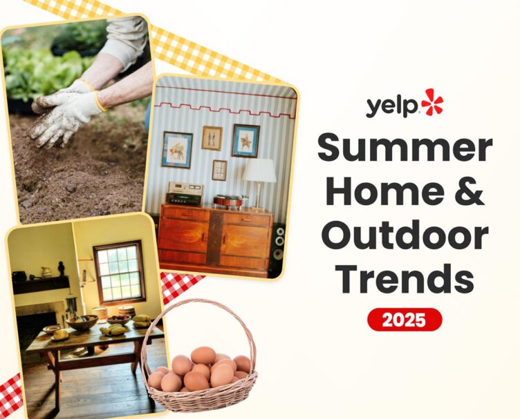 Yelp's Summer Home & Outdoor Trends 2025