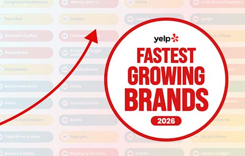 Yelp's Fastest Growing Brands 2026
